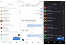 Android Messages’ Material UI, dark mode are back again