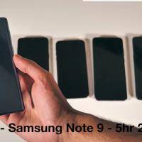 note 9 drain test 3