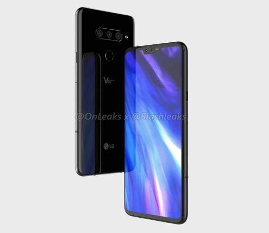 LG V40 THINQ Image Render FCC