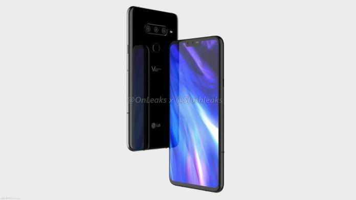 LG V40 THINQ Image Render FCC