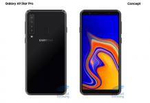 Samsung Galaxy A9 Star Pro Concept