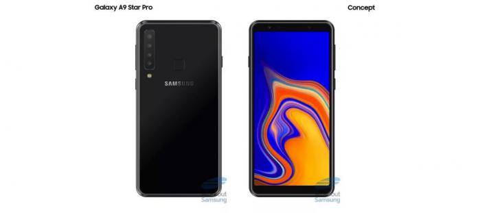Samsung Galaxy A9 Star Pro Concept
