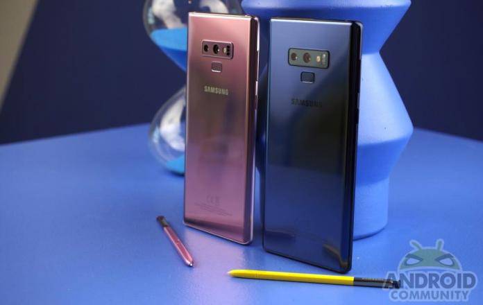 Samsung Galaxy Note 9 Update