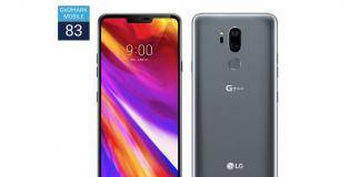 LG G7 ThinQ DXOMARK MOBILE