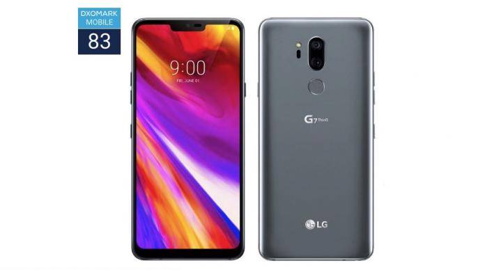 LG G7 ThinQ DXOMARK MOBILE