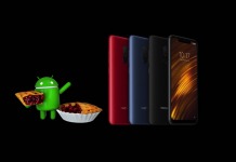 Xiaomi POCOPHONE F1 Android 9 Pie