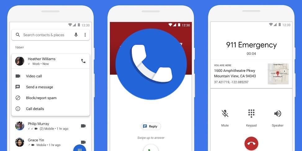 google phone dialer app