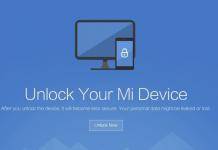 Xiaomi MIUI Unlock bootloader