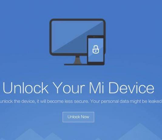 Xiaomi MIUI Unlock bootloader