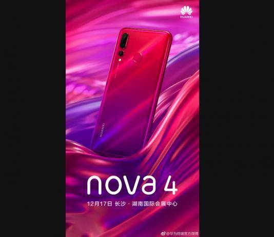 Huawei Red Purple nova 4 2