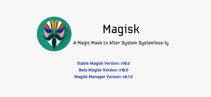 Magisk 18.0 App Update