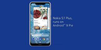 Nokia 5.1 Plus Android 9 Pie Update