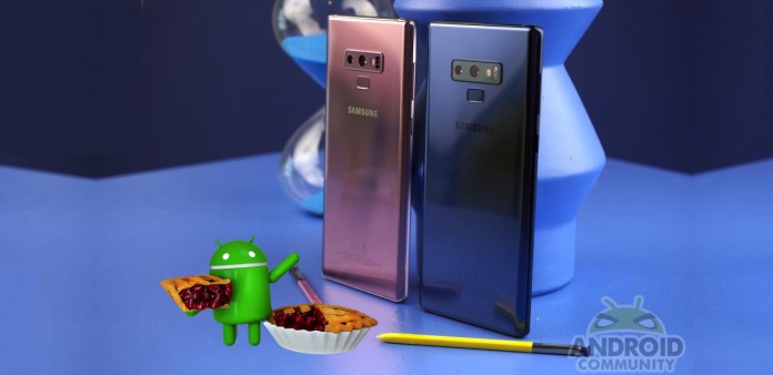 Samsung Galaxy Note 9 Android 9 Pie Beta