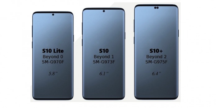 samsung s10 size in inches