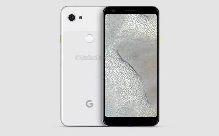 Google Pixel 3 Lite XL Render