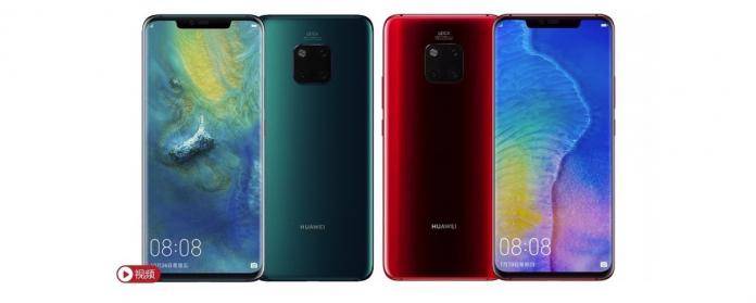 HUAWEI Mate 20 Pro UD Comet Blue Fragrant Red