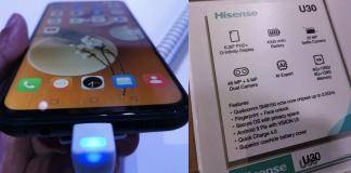 Hisense U30 Photos Market