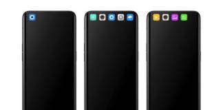 OPPO punch hole camera screen