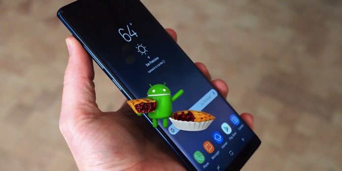 samsung galaxy s8 plus update android 9