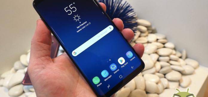 Samsung Galaxy S10 Concept in-display fingerprint sensor