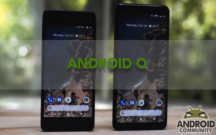 Android Q Google features