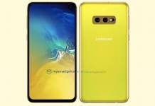 Galaxy S10e Canary Yellow Variant