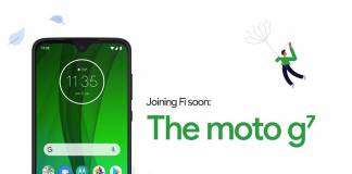 Google Fi Moto G7
