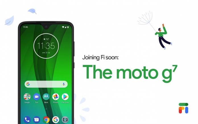 Google Fi Moto G7