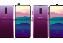 Samsung Galaxy A90 concept images made public with a pop-up camera