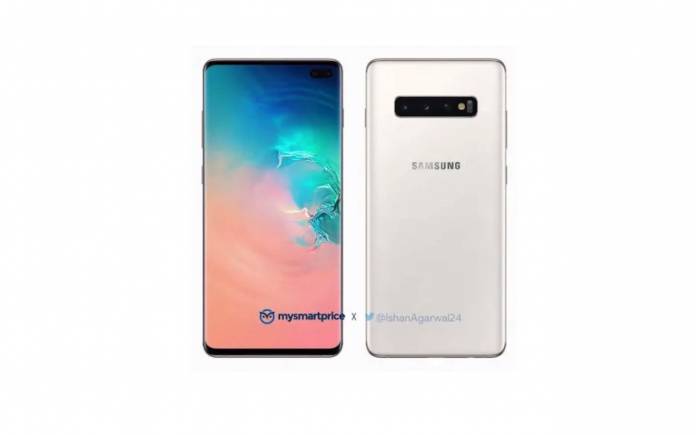 Samsung Galaxy S10+ Luxurious Ceramic White Edition