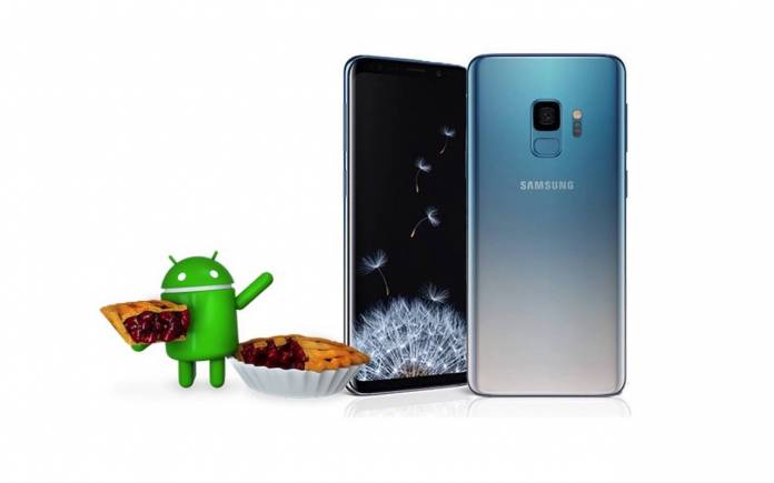 Samsung Galaxy S9 S9+ Android 9 Pie