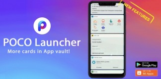 XIAOMI POCO F1 Launcher
