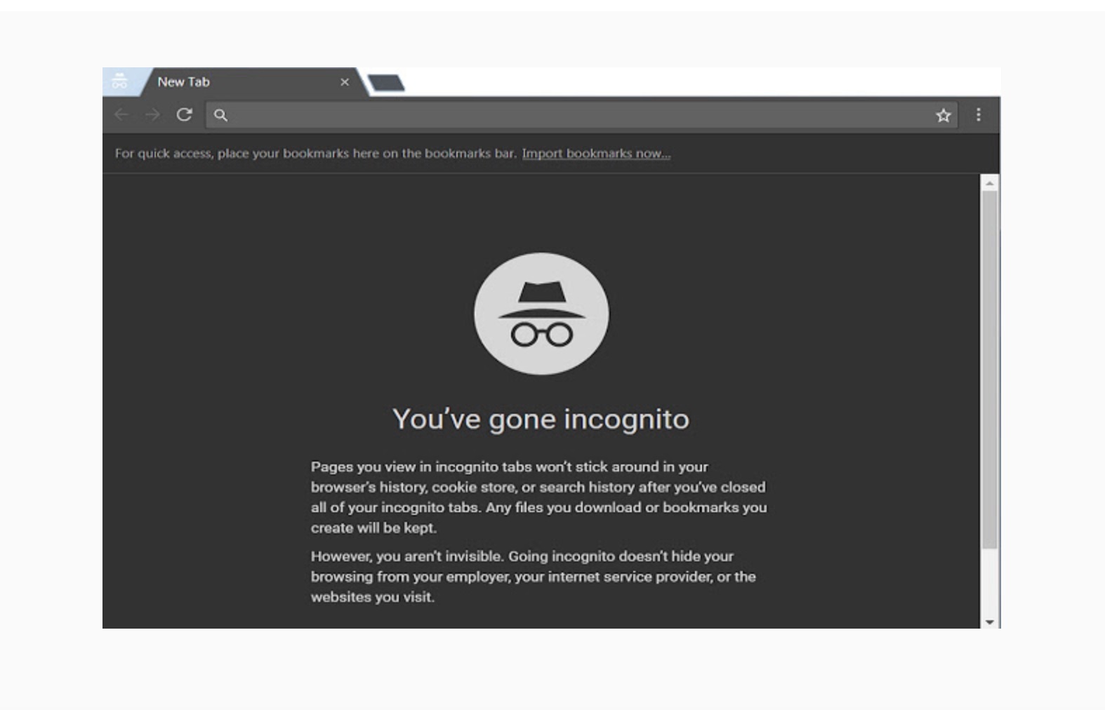 google chrome incognito