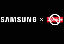 Samsung officially terminates collaboration with Supreme Italia