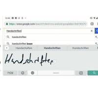 Google Gboard AI Handwriting B