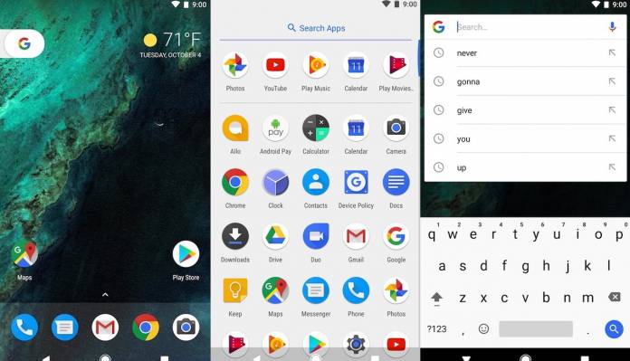 Pixel Launcher Android Q