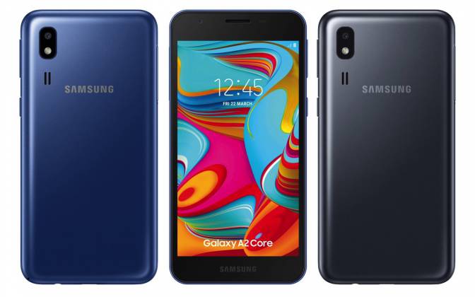 samsung a2 core year