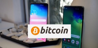 Samsung Galaxy S10 Bitcoin