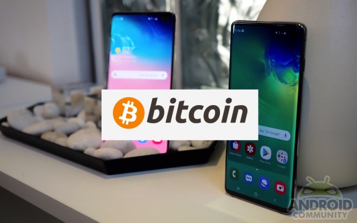 Samsung Galaxy S10 Bitcoin