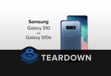 Samsung Galaxy S10 and S10e Teardown