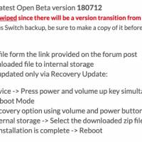 Open Beta version 180712