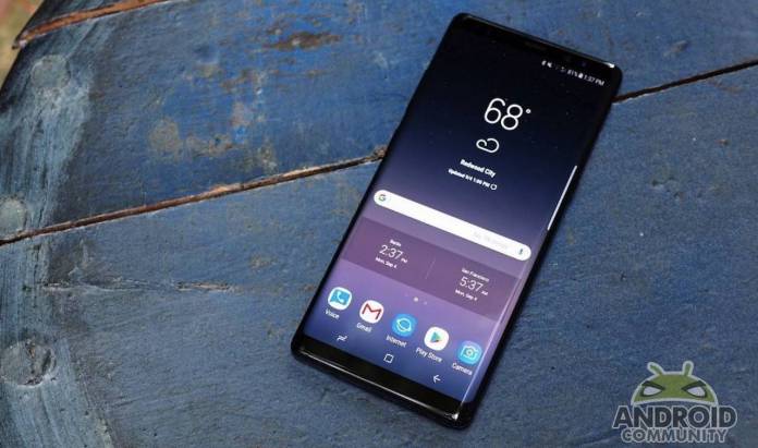 Samsung Galaxy Note 8 Verizon Software Update