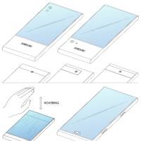 Samsung smartphone multi-plane display patent