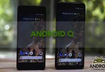 Android Q automatic light-dark mode switching appears on Pixel