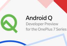 Android Q Developer Preview for OnePlus 7