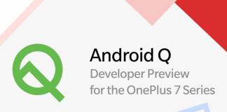 Android Q Developer Preview for OnePlus 7