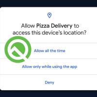 Android Q Device Location