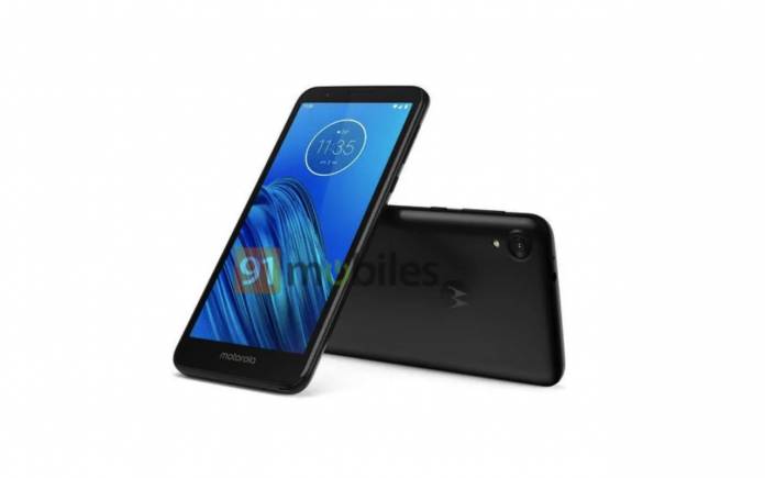 Moto E6 render