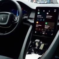 Polestar 2 with Android Automotive OS A