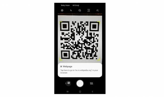 galaxy qr scanner